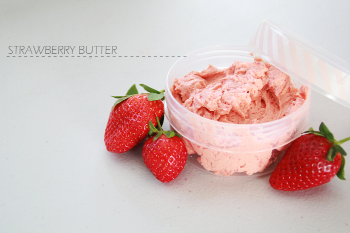 Strawberry Butter | www.fishfishme.eu.com