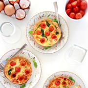 EAT | Feta, Ham and Spinach Mini Quiche