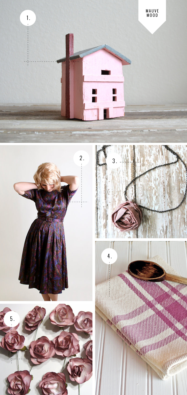 Oh Etsy Collection: Mauve (via www.fishfishme.eu.com)