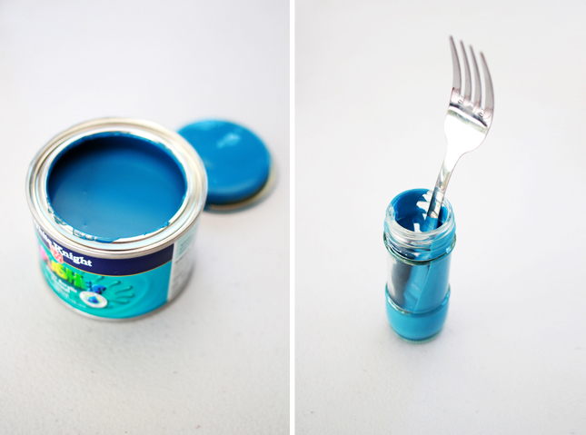 DIY Ombre Enamel Dipped Flatware | www.fishfishme.eu.com