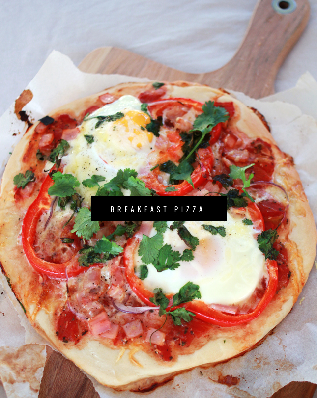 Breakfast Pizza Recipe | www.fishfishme.eu.com
