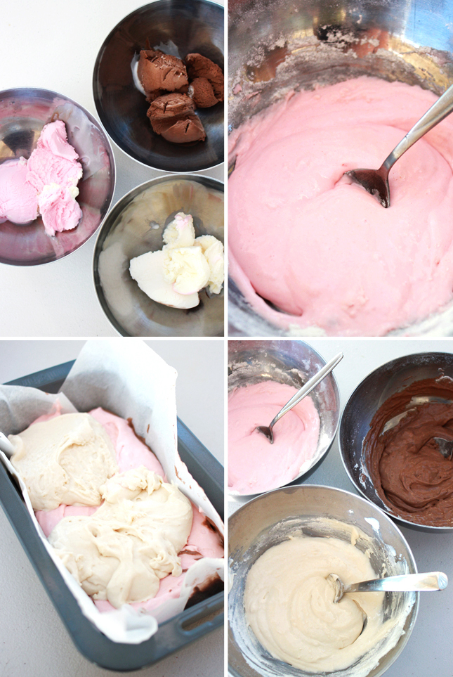 Neapolitan Icecream Bread | www.fishfishme.eu.com