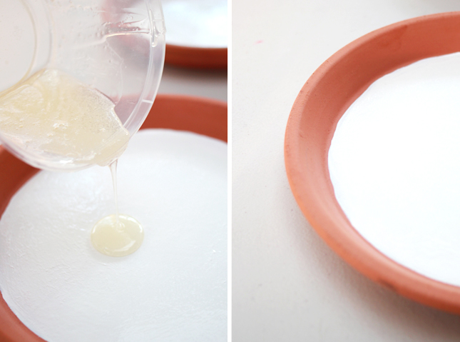 From the Garden to the Table: DIY Terracotta Dinnerware | www.fishfishme.eu.com