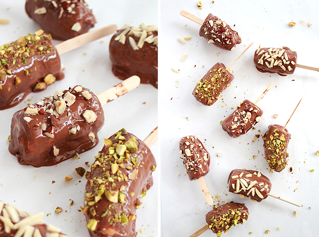 RECIPE | Frozen Chocolate Dipped Bananas | www.fishfishme.eu.com