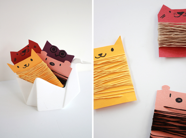 DIY | Animal Thread Organizers | www.fishfishme.eu.com