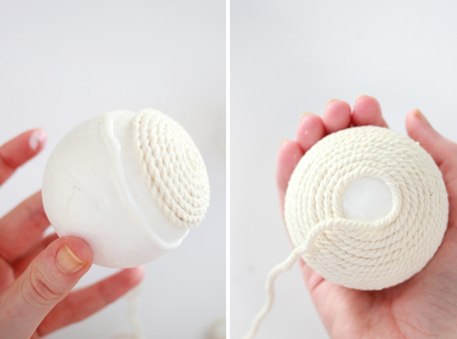 DIY | Wrapped Baubles by www.fishfishme.eu.com