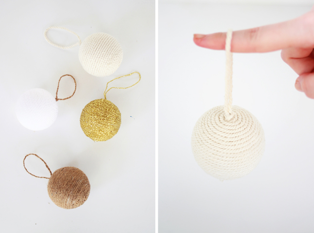 DIY | Wrapped Baubles by www.fishfishme.eu.com