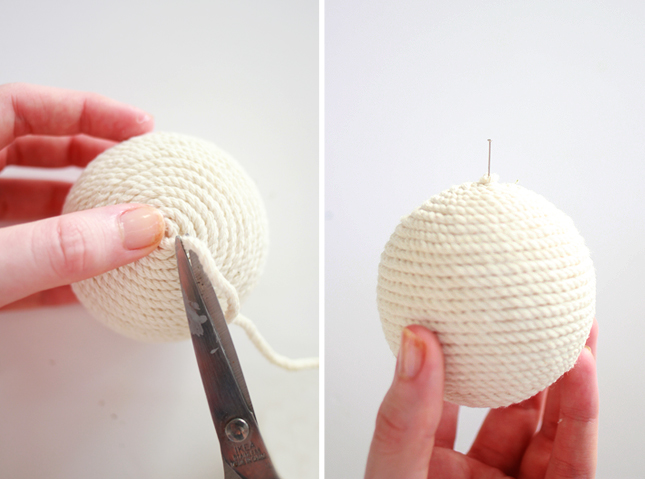 DIY | Wrapped Baubles by www.fishfishme.eu.com
