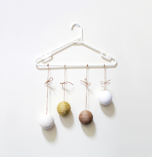 DIY | Wrapped Baubles by www.fishfishme.eu.com