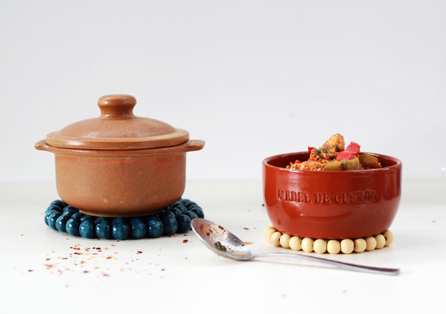DIY | Beaded Pot Holder for Drifter & the Gypsy (by www.fishfishme.eu.com)