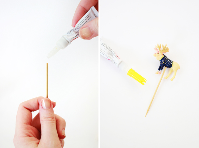 DIY | Wintery Animal Cupcake Toppers from www.fishfishme.eu.com