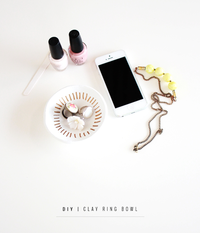 DIY | Clay Ring Bowl by www.fishfishme.eu.com for Drifter & the Gypsy