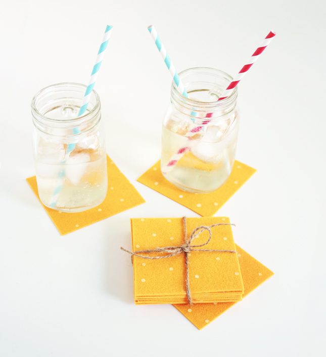 DIY | Spotted Coasters from www.fishfishme.eu.com