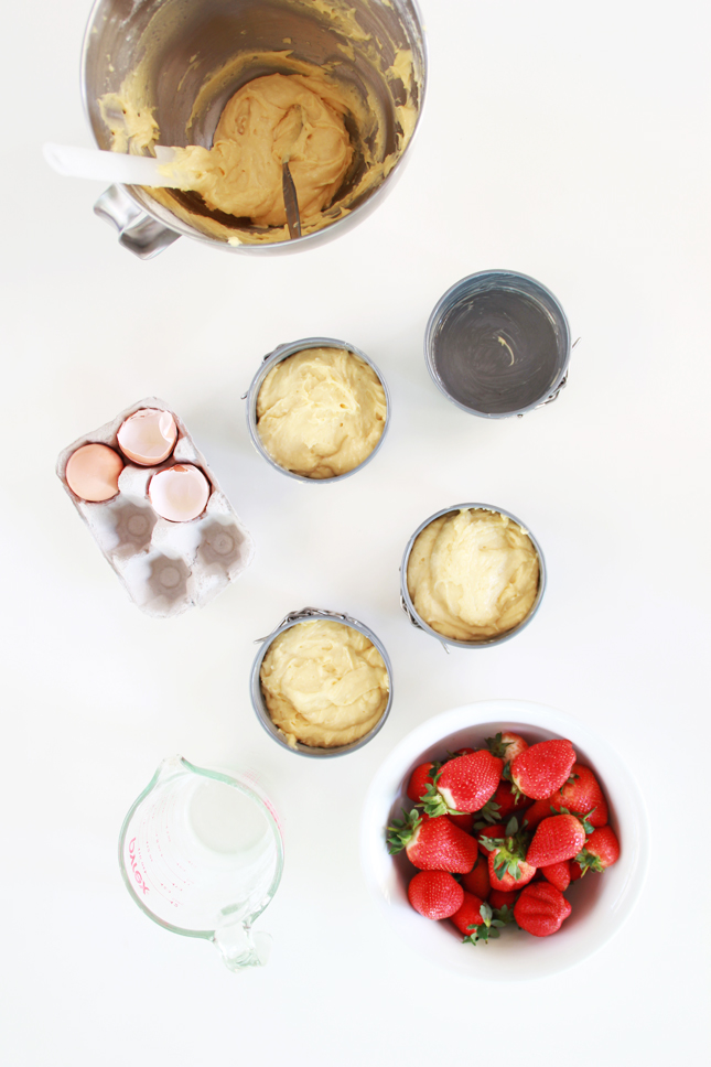 Mini Strawberry Crumb Cake | www.fishfishme.eu.com