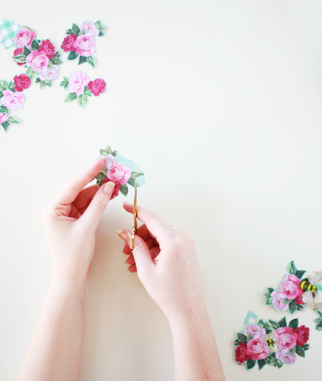 Make your own pretty garlands from patterned paper | www.fishfishme.eu.com