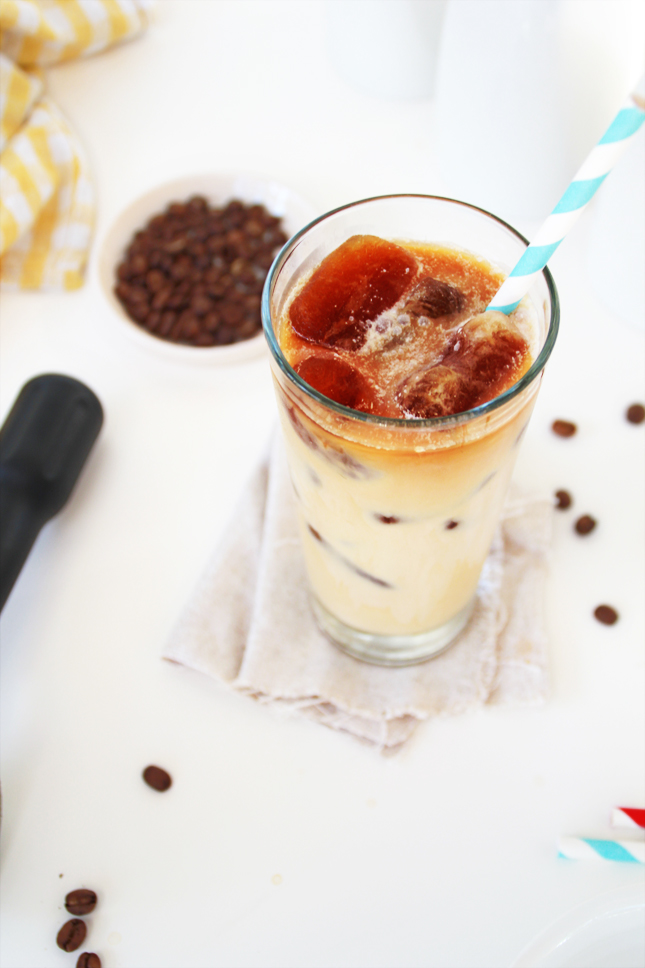 Wake up with this easy Iced Coffee Recipe | www.fishfishme.eu.com