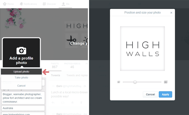 Step by Step guide to the new Twitter Profiles | www.fishfishme.eu.com