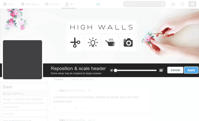 Step by Step guide to the new Twitter Profiles | www.fishfishme.eu.com