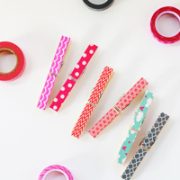 DIY | Washi Tape Pegs