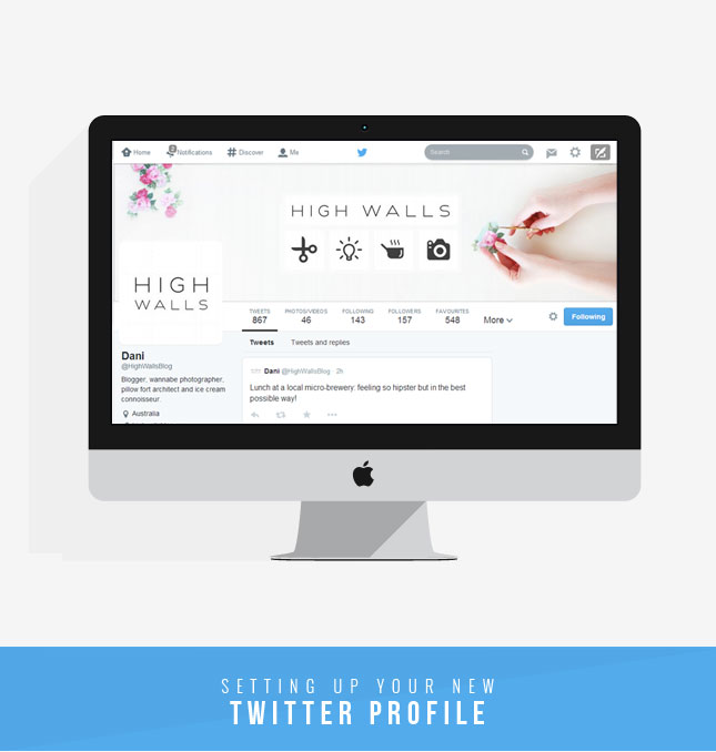 Simple Steps to Setting up your New Twitter Profile | www.fishfishme.eu.com