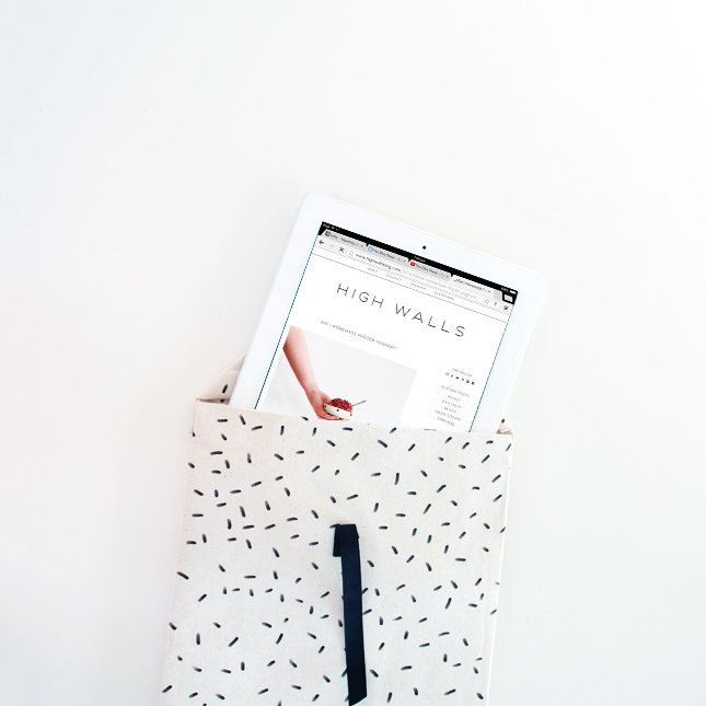 Make your own Padded iPad Case without sewing a stitch! (www.fishfishme.eu.com)