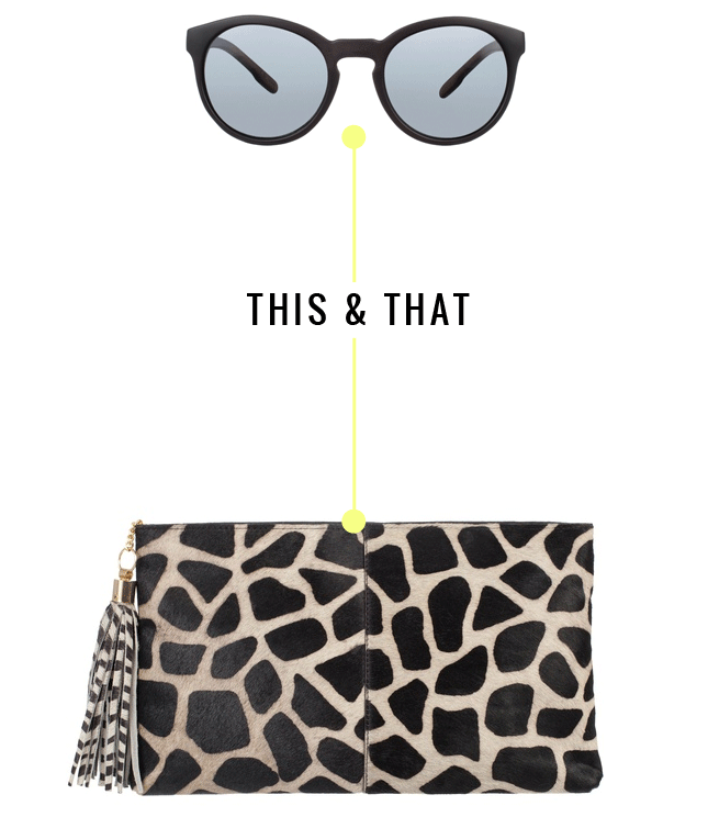 Sunglasses & Clutch combo from The Iconic | www.fishfishme.eu.com