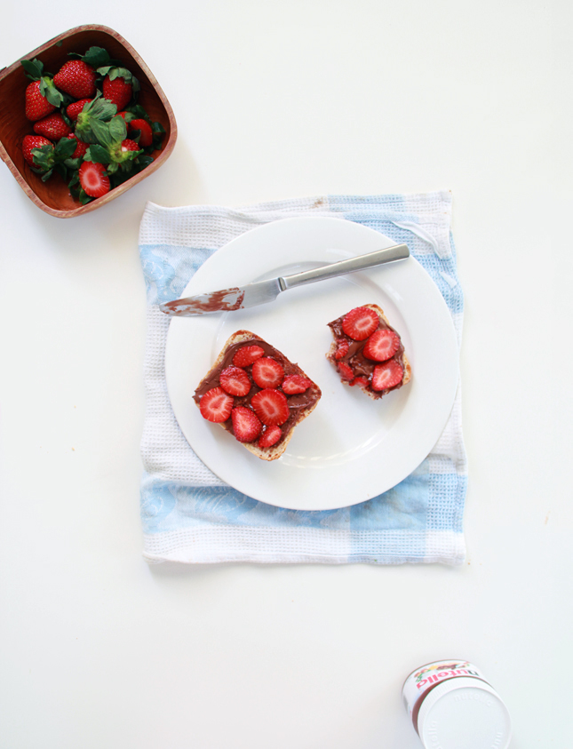 Nutella & Strawberry | www.fishfishme.eu.com