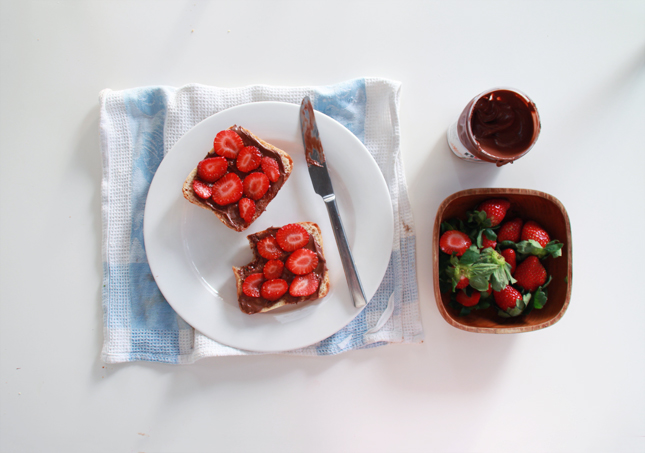 Nutella & Strawberry | www.fishfishme.eu.com