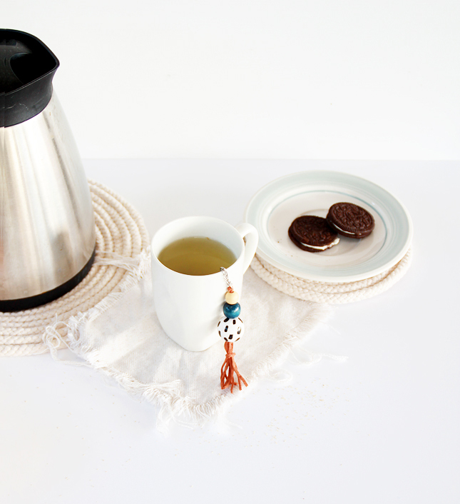 Make your own pretty tea strainer with this easy DIY | www.fishfishme.eu.com