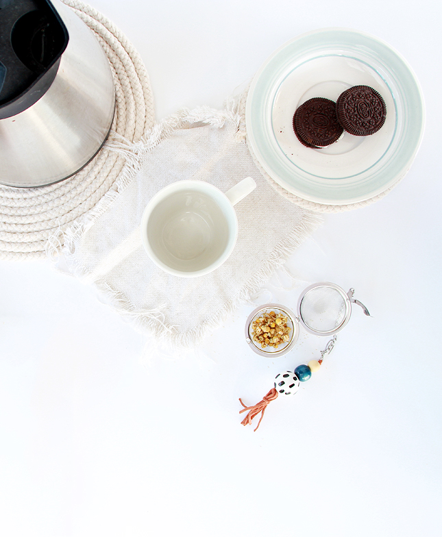 Make your own pretty tea strainer with this easy DIY | www.fishfishme.eu.com
