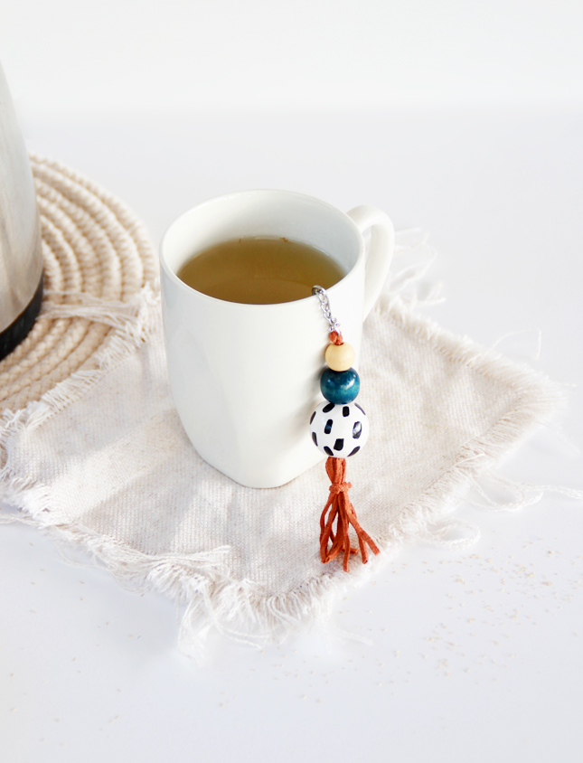 Make your own pretty tea strainer with this easy DIY | www.fishfishme.eu.com