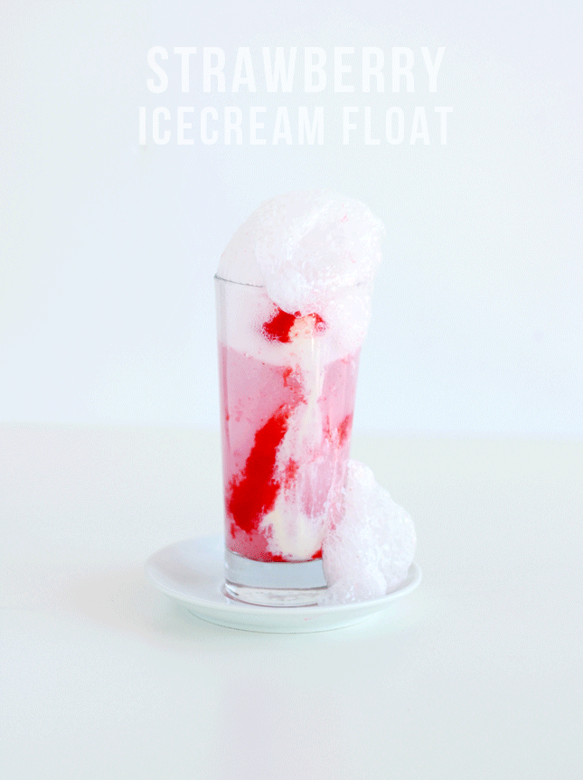 Strawberry Ice Cream Float | www.fishfishme.eu.com