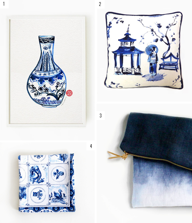 Oh Etsy: A collection of Etsy finds inspired by Blue China | www.fishfishme.eu.com