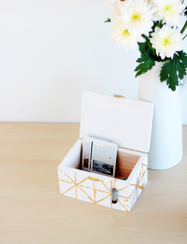 DIY Gilded Jewellery Box by High Walls (for CoCorrina) | www.fishfishme.eu.com