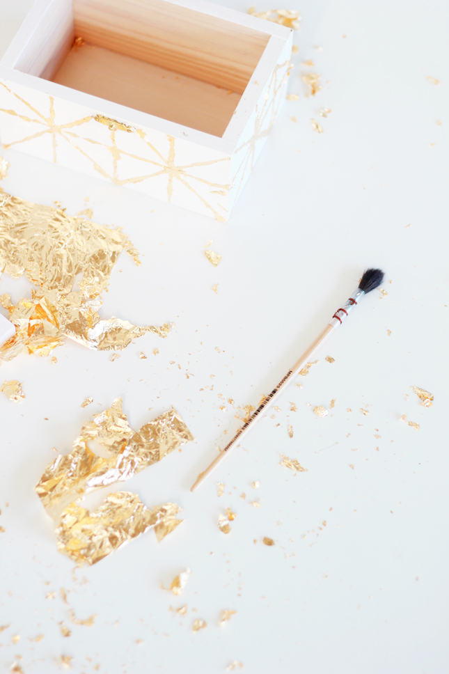 DIY Gilded Jewellery Box by High Walls (for CoCorrina) | www.fishfishme.eu.com