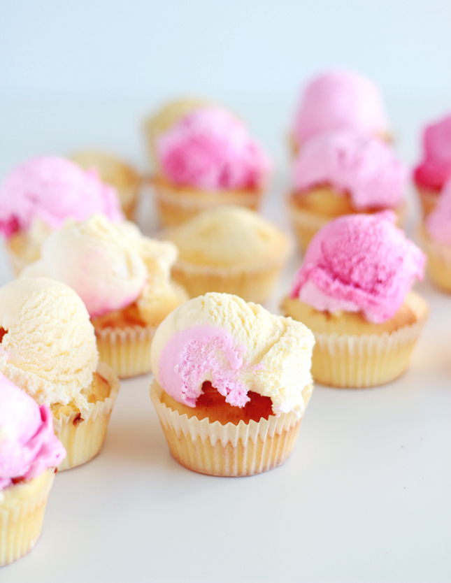 Cupcakes iced with ICE CREAM  - Brilliant! | www.fishfishme.eu.com