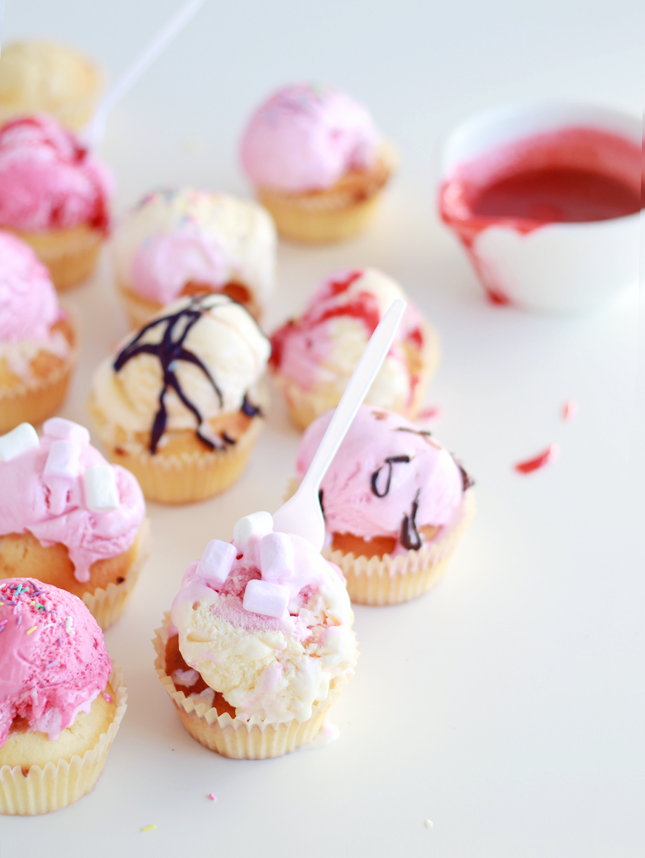 Cupcakes iced with ICE CREAM  - Brilliant! | www.fishfishme.eu.com