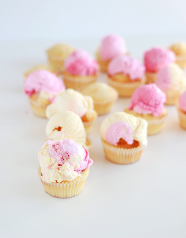 Cupcakes iced with ICE CREAM  - Brilliant! | www.fishfishme.eu.com