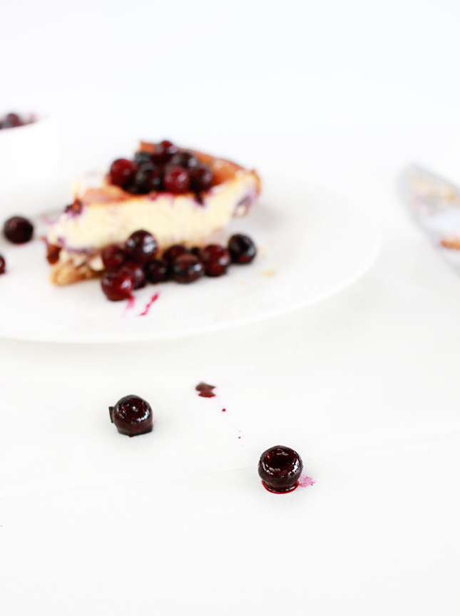 Blueberry & Lemon Baked Cheesecake | www.fishfishme.eu.com