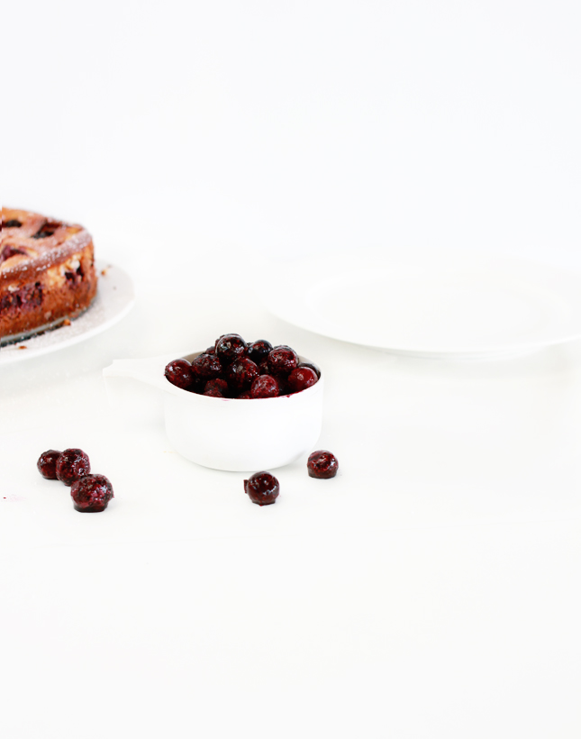 Blueberry & Lemon Baked Cheesecake | www.fishfishme.eu.com