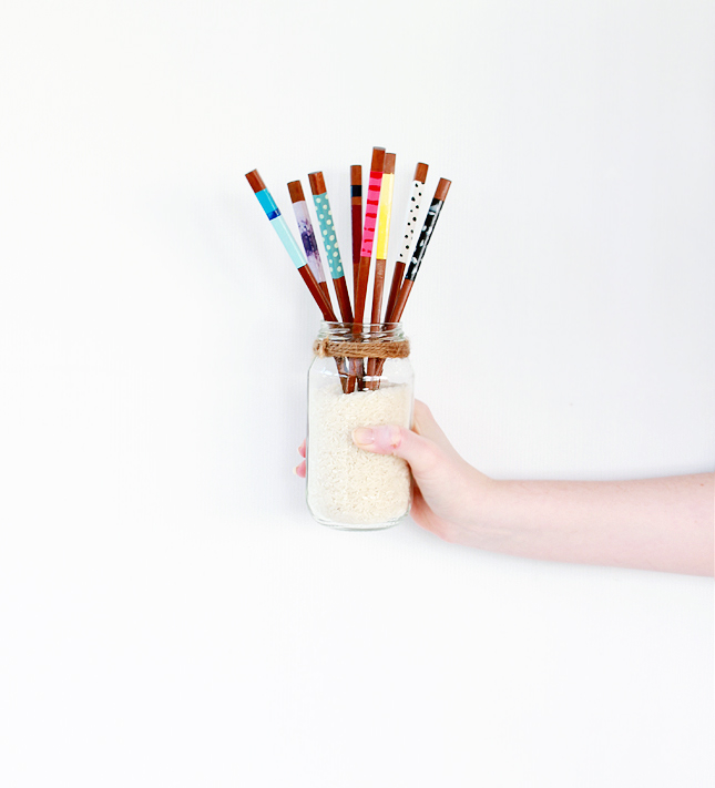 DIY Decorated Chopsticks | fishfishme.eu.com
