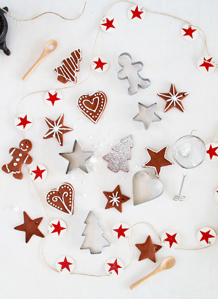 One for the Gingerbread haters: Chocolate Sugar Cookies! They might look like gingerbread, but they are SO much better! 